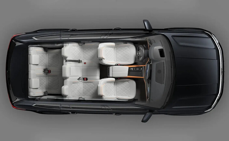 3 ряда сидений/7 мест.  Volkswagen Teramont – вместительный кроссовер, который подойдёт для большой семьи. На трёх рядах с комфортом смогут разместиться до 7 человек.