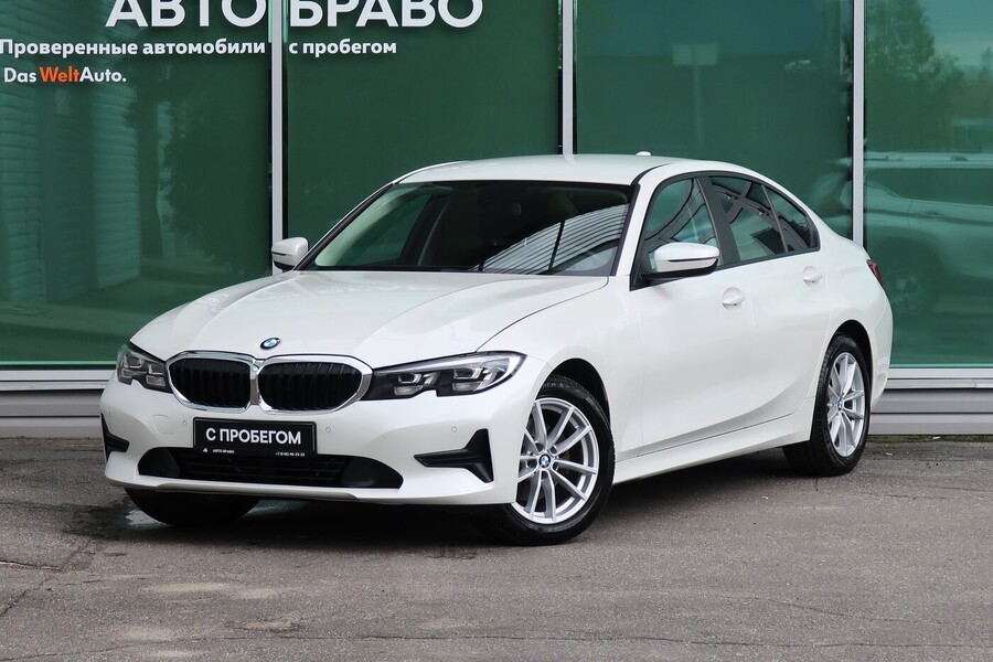 BMW 3 серия 2.0 АТ 2019 белый