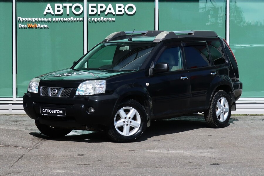 Nissan X-Trail 2.0 АТ 2006 чёрный