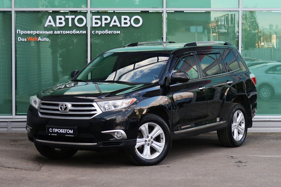 Toyota Highlander 3.5 АТ 2010 серый