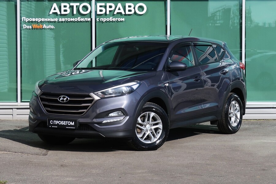 Hyundai Tucson 2.0 АТ 2015 серый