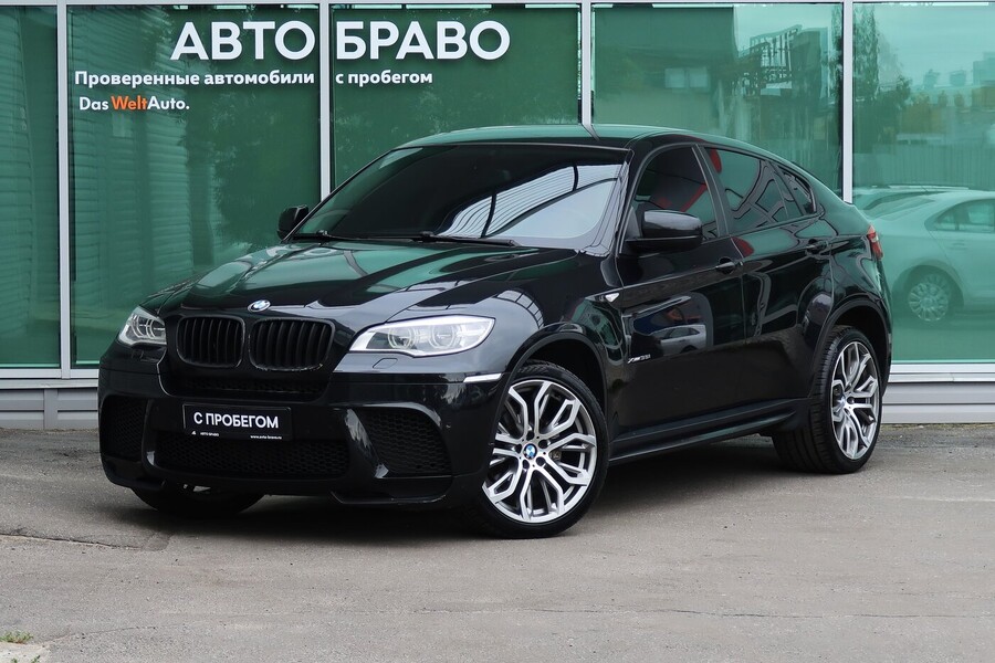 BMW X6 3.0 АТ 2013 чёрный